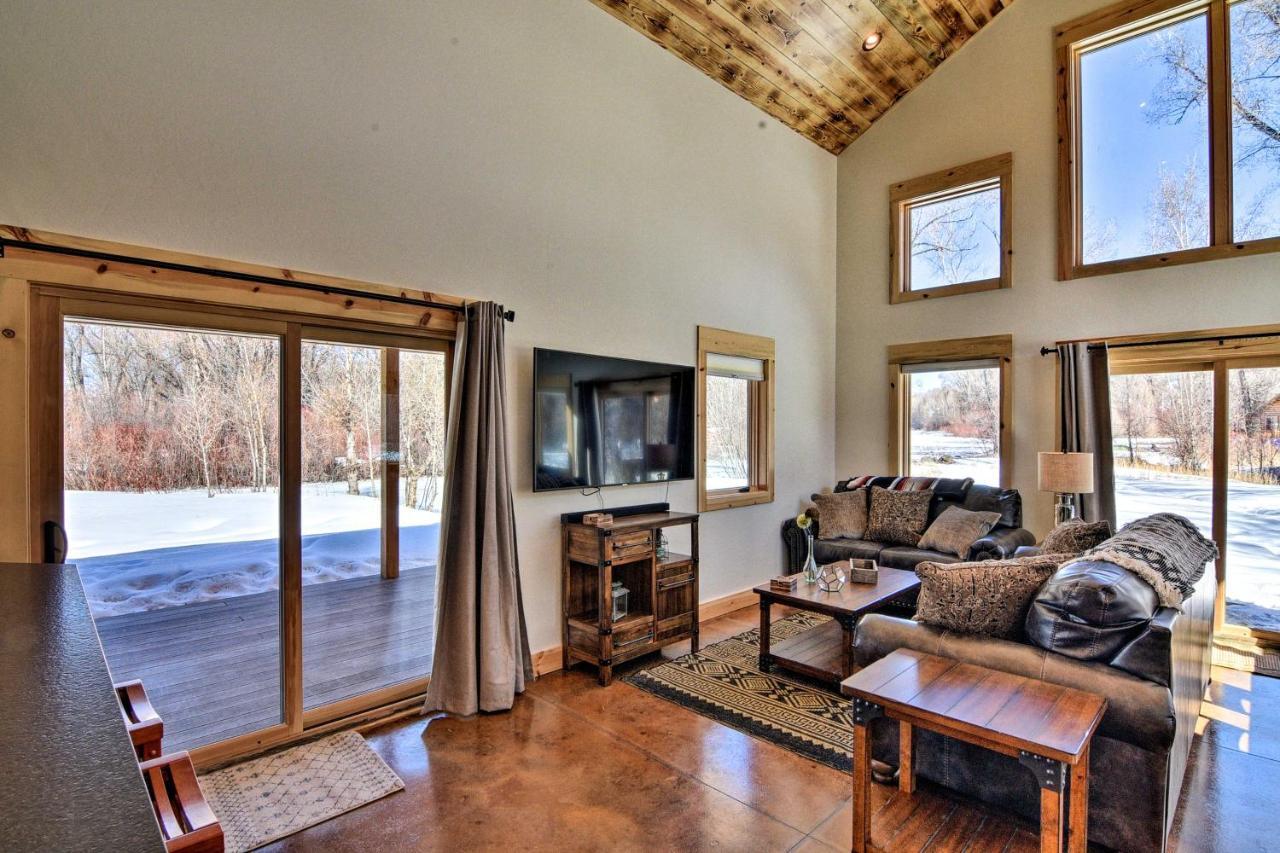 Riverfront Home With Bbq 2 Mi To Downtown Gunnison! Exteriér fotografie