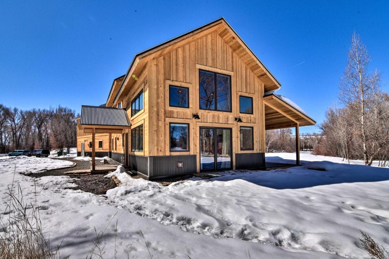 Riverfront Home With Bbq 2 Mi To Downtown Gunnison! Exteriér fotografie